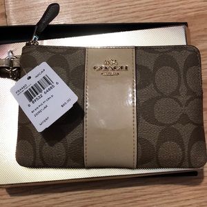 Brand new coach wristlet with box!